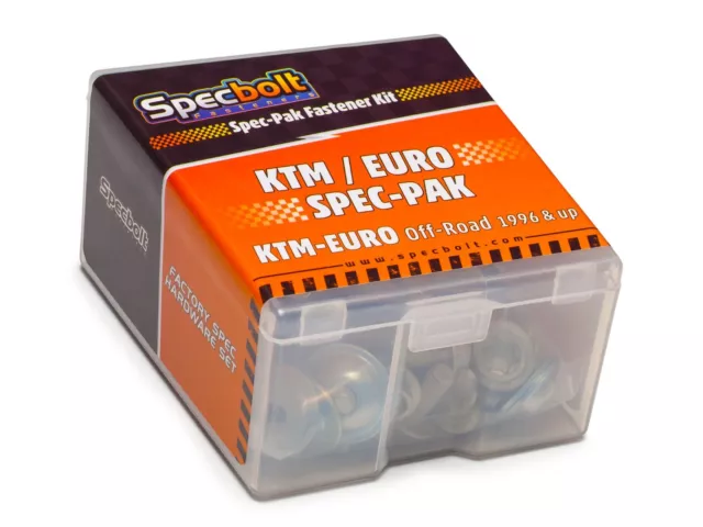 Spec-Pak Bolt Kit for all KTM SX EXC XC SX-F XC-W 65 85 125 250 300 350 450 500