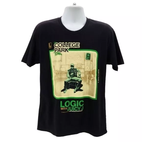 COTTON HERITAGE LOGIC with Juicy J The College Park Tour Graphic T ...