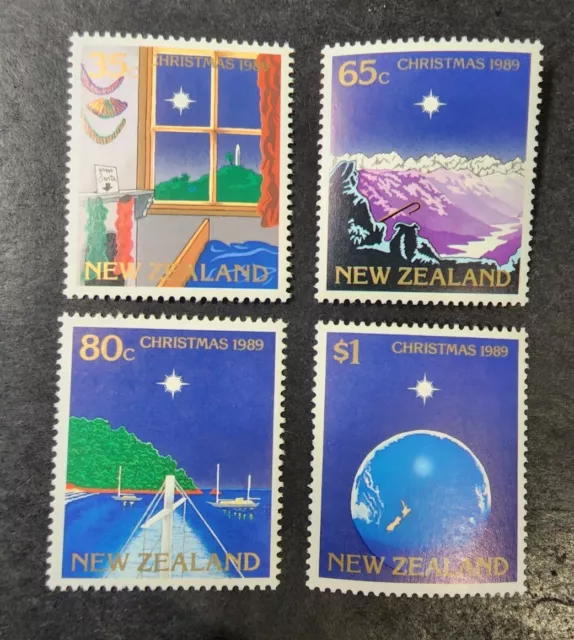 N. Zealand  1989  Christmas set   MUH C2