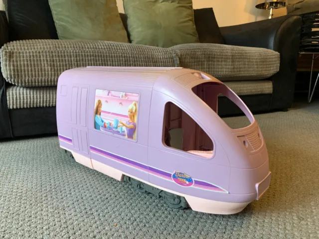 Fantastic Barbie Travel Train Playset Mattel Toy 2001 Play Toyset Excellent RARE