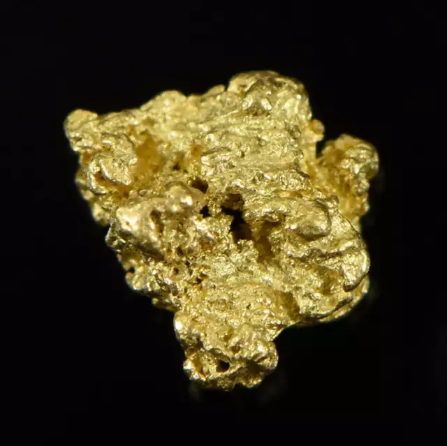 Natural Gold Nugget Australian .25 Gram Genuine
