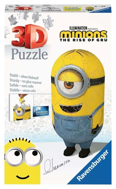 Ravensburger Minions 2 Allarme Minions - Gioco Di Reazione Con Timer Elettronico Per Bambini Dai 5 Anni - 2-6 Giocatori
