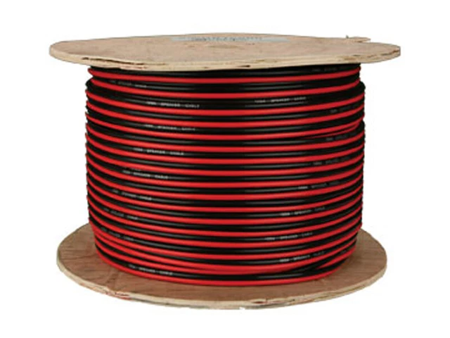Install Bay SWRB12500 Red-Black Paired 12 Gauge Speaker Wire, 500' Coil