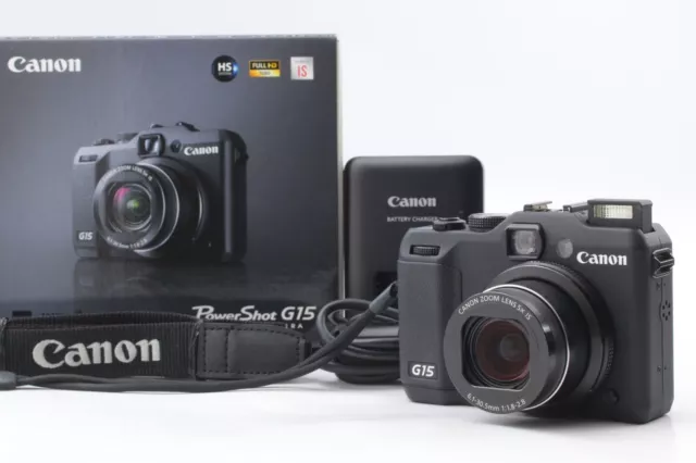 [MINT in Box] Canon Powershot G15 12.1MP Compact Digital Camera From JAPAN