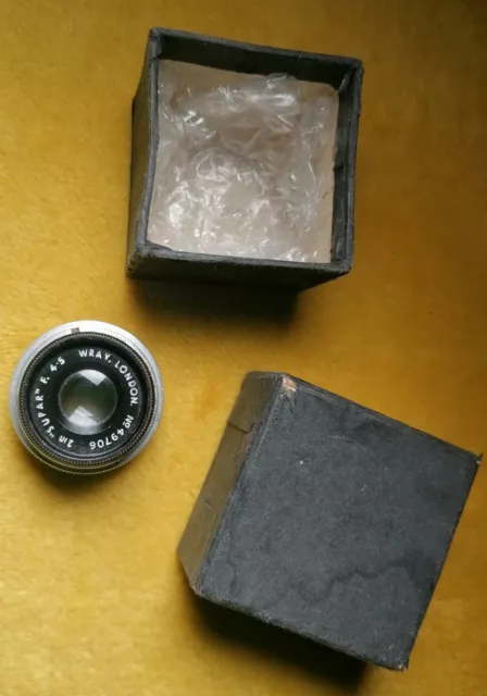 Wray Supar Enlarger Lens F4.5  2" inch Vintage.