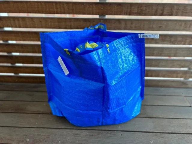 IKEA FRAKTA Medium Carrier Carry Bag 36L 25kg Shopping Laundry Sport Picnic