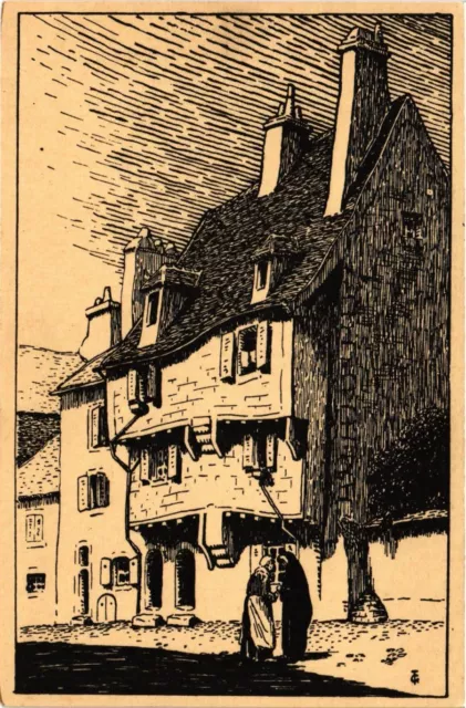 CPA Le Vieux NEVERS - Rue St-Trohe (293231)