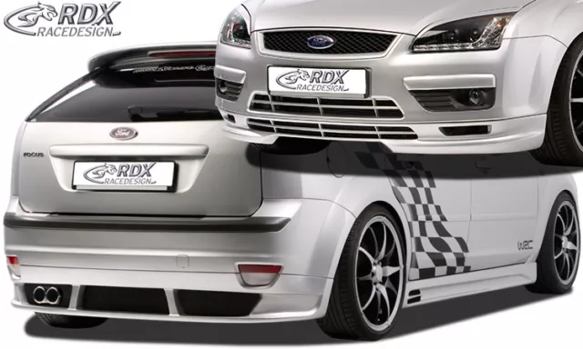 RDX Bodykit für FORD Focus 2 Front Spoiler Heck Seitenschweller Tuning Set