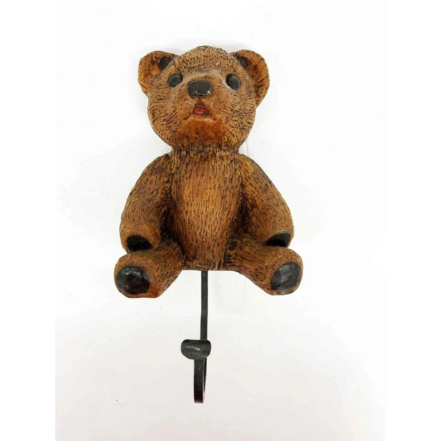 Large Teddy Bear Wall Mount Hook Baby Room Decor