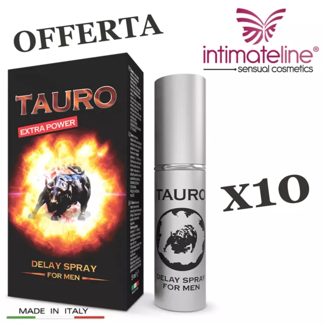 Intimateline Tauro Extra Power Delay Spray x10 - Ritardante eiaculazione precoce