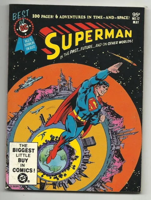 Best of DC Blue Ribbon Digest #12 - Superman - Abraham Lincoln - VF 8.0
