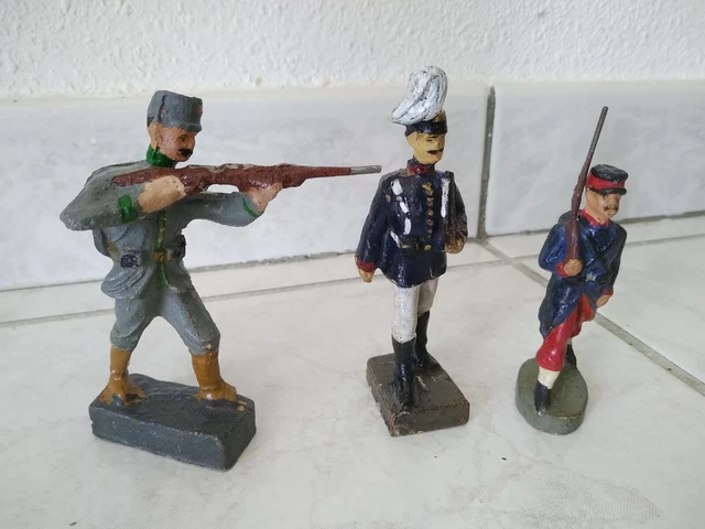 Soldat De Composition Ancien - Figurine Vintage, Occasion