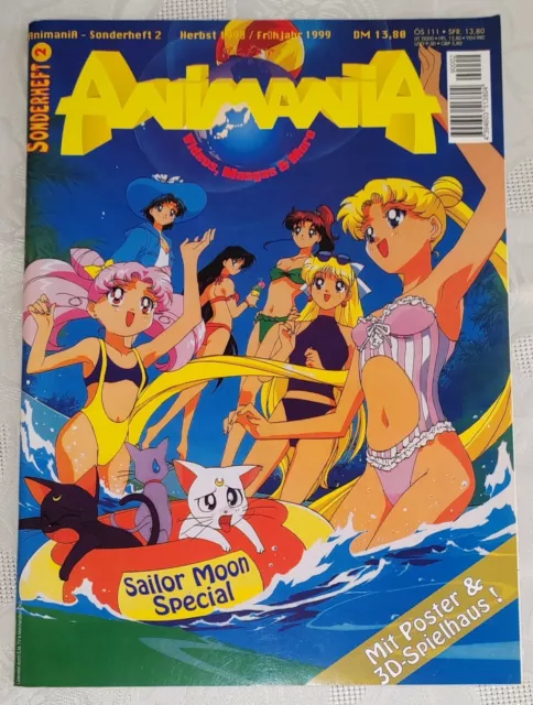 Sailor Moon Animania Sonderheft 2 - 1998/1999 Ohne Extras/Poster