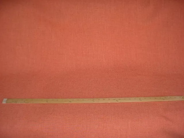 4-3/8Y Robert Allen Duralee Orangewood Textured Faux Linen Upholstery Fabric