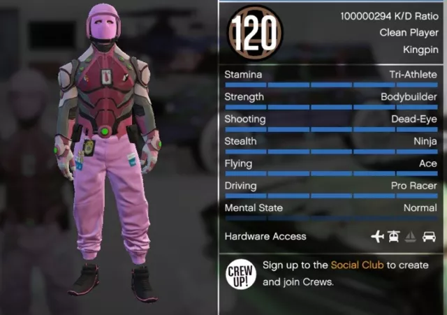 Gta 5 Xbox One Mod FEMALE 6+ Billion Rank 1709 (24/7 INSTANT