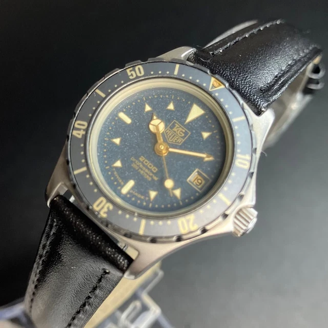 TAG HEUER CARRERA CV2015 Cronografo Quadrante Navy Orologio Automatico