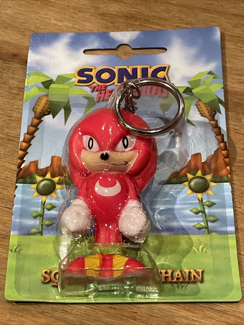Portachiavi Ufficiali Sonic – Confezione Da 2 Con Sonic E Knuckles – Portachiavi In Metallo, Multicolore, Altezza 5,5 Cm - 2