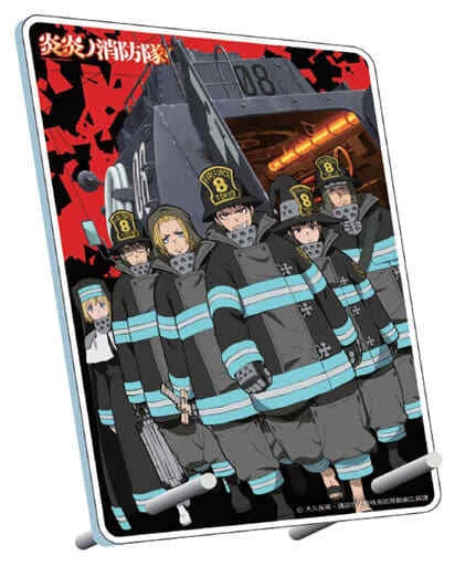 Key Visual Acrylic Plate Fire Force