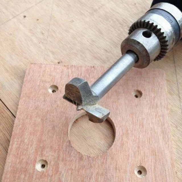 5Pcs Forstner Wood Drill Bit Set Hole Saw Cutter Wood Tools with Round Shank #km 6