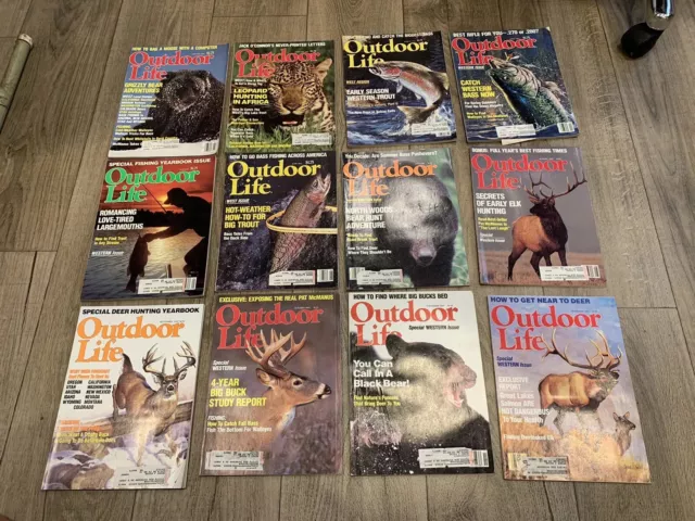 LOT; VINTAGE OUTDOOR Publications; Hunting and Fishing Magazines, Shooters  Bible $39.00 - PicClick