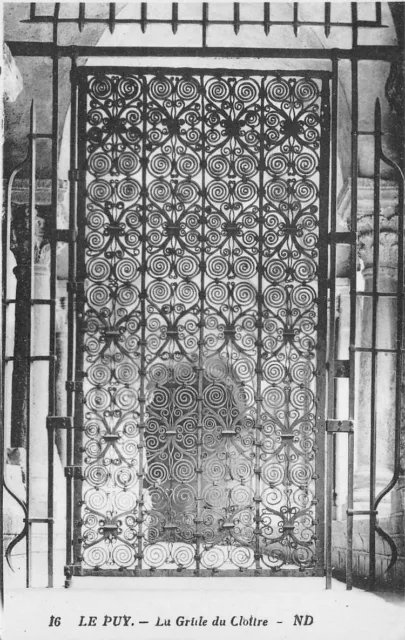 LE PUY  - la grille du Cloître