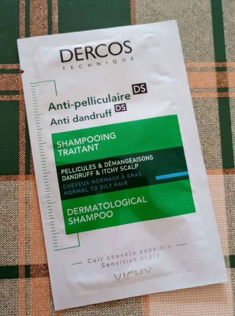 Brand New Dercos Anti Dandruff / itchy Scalp Shampoo 6ml normal to oily hair