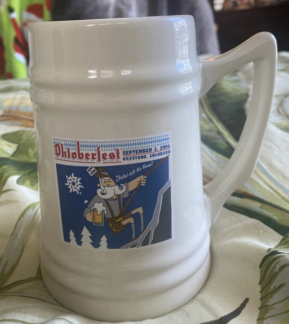 Vintage Oktoberfest Beer Mug / Stein Keystone, Colorado 2016 Co