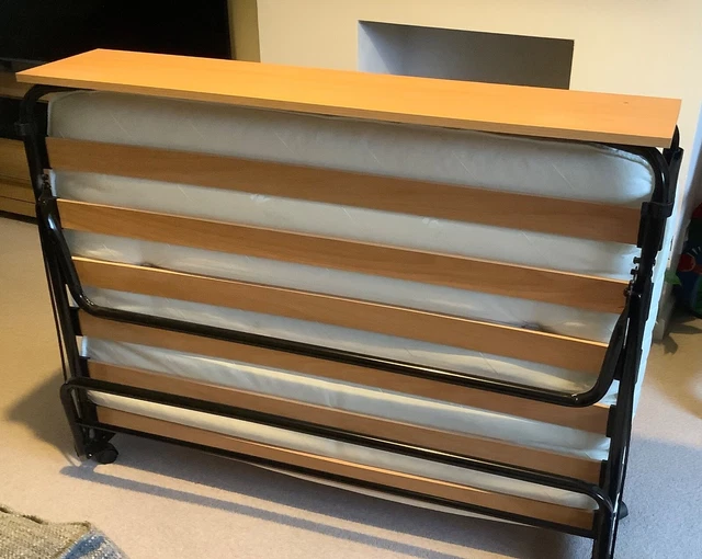 JAY-BE SMALL DOUBLE folding bed with micro pocket sprung mattress £130.