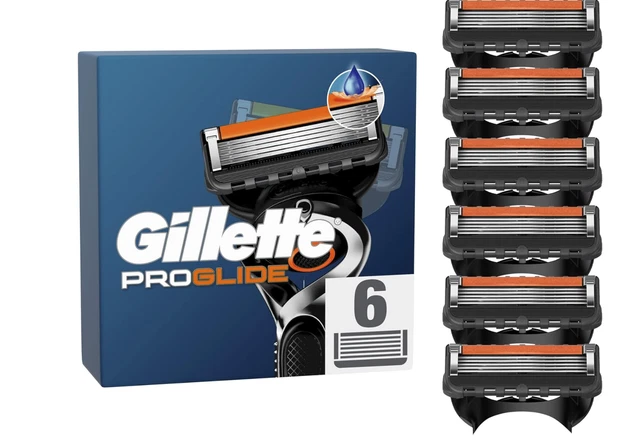 Lames De Rasoir Biocura Man - Lot De 5 Cartouches - Compatibles Wilkinson Sword/BIC - 5 Lames