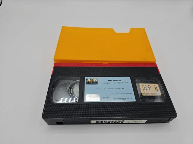 VHS FILM MR.DEEDS 2004 Adam Sandler Winona Ryder COLUMBIA CB 74418 EUR ...