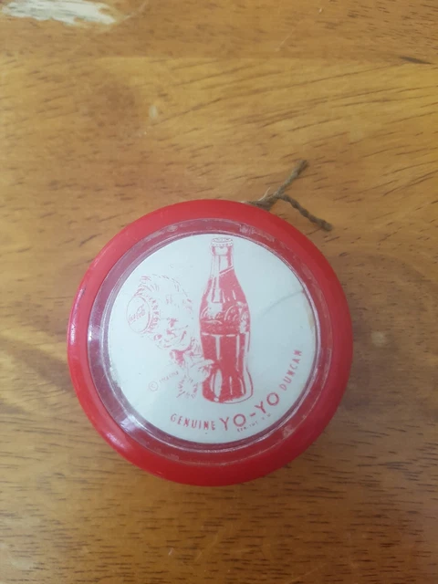Yo-Yo Vintage Duncan Coca-Cola – Années 60, Fabriqué Au Mexique – État Correct Et Rare