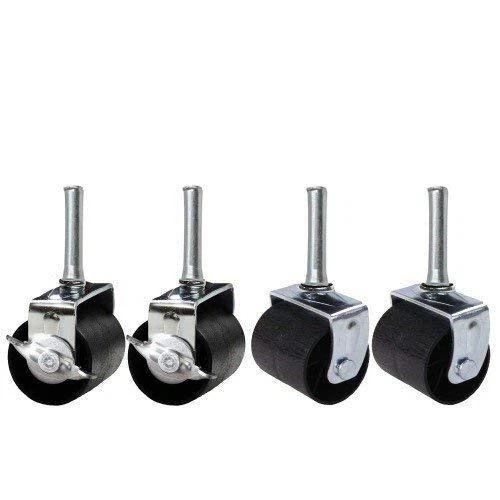 Heavy Duty Caster Wheels for Bed Frame ~Set of 4~ (2 Locking & 2...