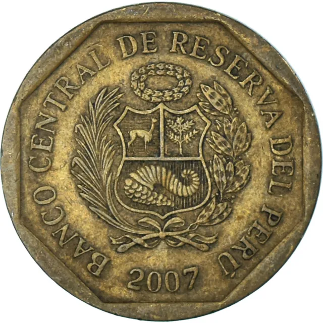 [#1334268] Coin, Peru, 10 Centimos, 2007