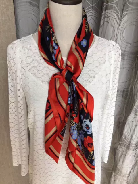 Laura ashley silk best sale scarf
