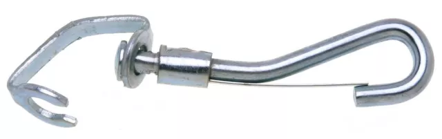 (10) Campbell Chain Open Eye Swivel Snap 30 Lb Zinc Plated Steel 2-7/8" Overall
