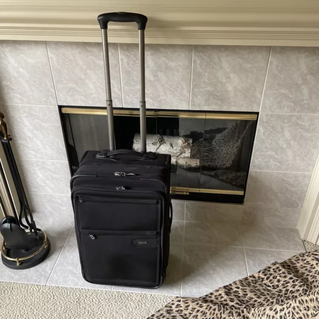 Kirkland Signature 22” Upright 2 Wheel Carry On Cordura Ballist Luggage