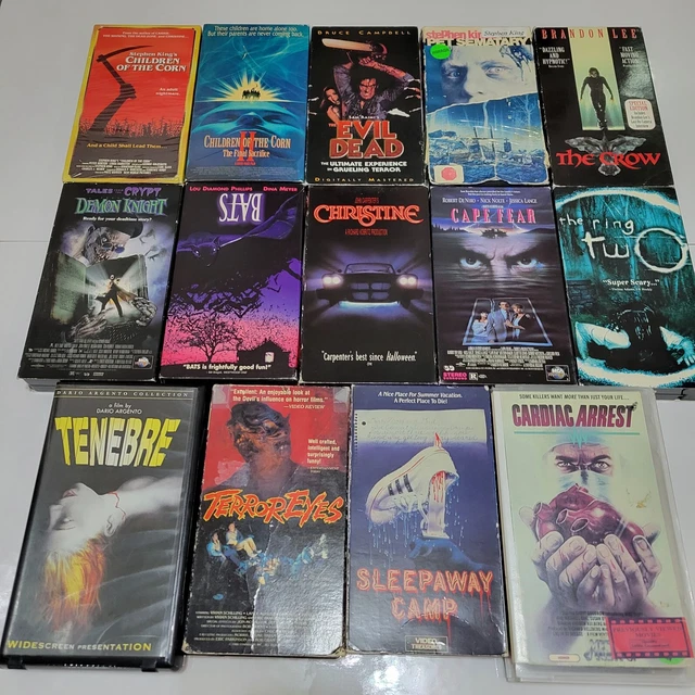 VINTAGE HORROR MOVIES VHS cassettes Lot Of 14 Cult 60.06 PicClick