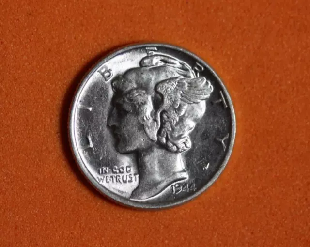 1944-Mercury One Dime #P11612