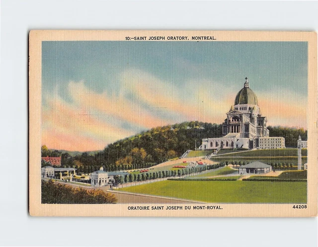 Postcard Saint Joseph Oratory Montreal Quebec Canada