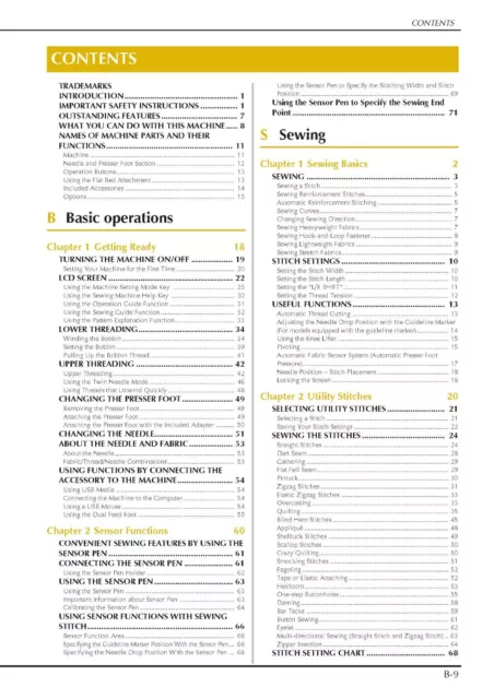 Instrucciones y guía de referencia manual encuadernado en bobina manual Baby Lock Chorus BLCH 2