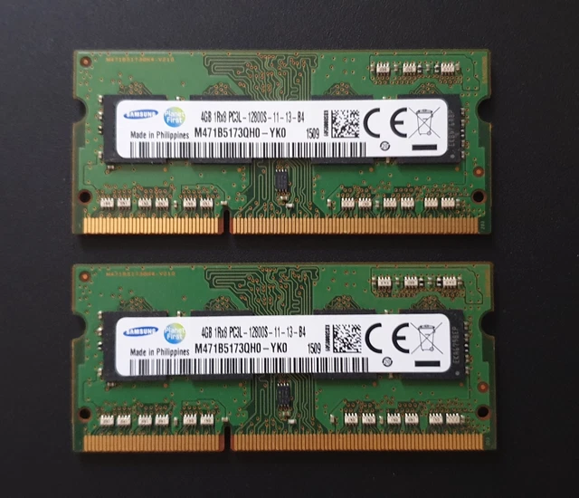 4GB RAM Hynix HMT451S6DFR8A DDR3 SODIMM PC3L-12800S 1600Mhz 1Rx8 - Foto 2