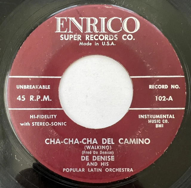 Latin 45 / De Denise “Cha-Cha-Cha Del Camino / Flute Cha Cha” Enrico ~ Mambo MP3