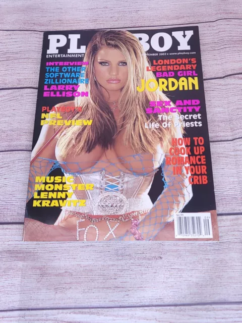 PLAYBOY SEPTEMBER 2002 Jordon London's Bad Girl Shallan Meiers Elke Jeinsen