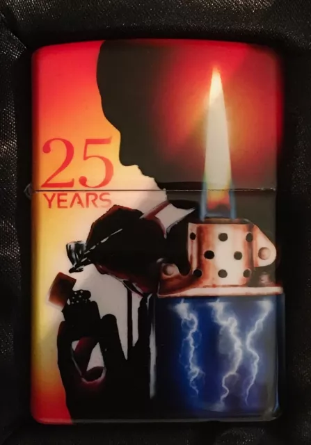 Zippo Limited Edition Mazzi 25th Anniversary Airbrush Design 22/250 New In Box