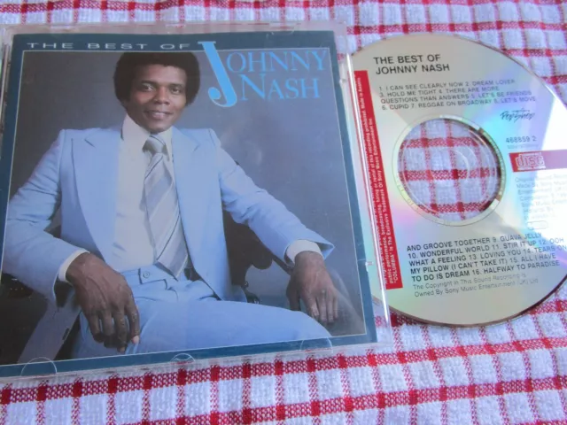 Johnny Nash The Best Of Johnny Nash Columbia 468859 2 Compilation CD Album