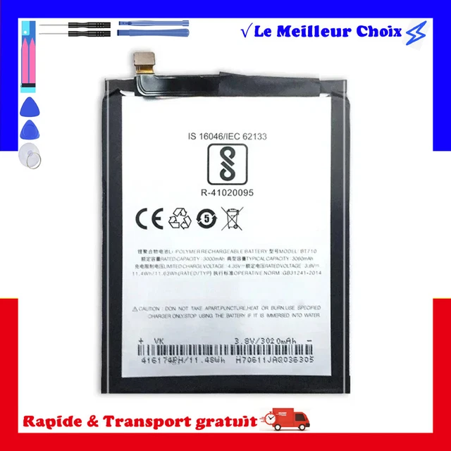 Batterie 750mAh Pour Téléphone Sagem – Modèles MY-220x, MY-501C Et Autres – Type 252636053