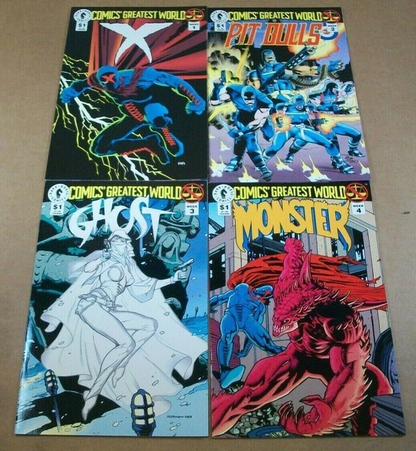 Comics' Greatest World: Arcadia ~ #1-4 Complete Set/Run ~ (Dark Horse 1993) ~ NM