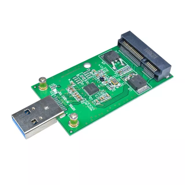 1pcs Mini PCIE mSATA SSD USB 3.0 External Convertor Adapter Module new
