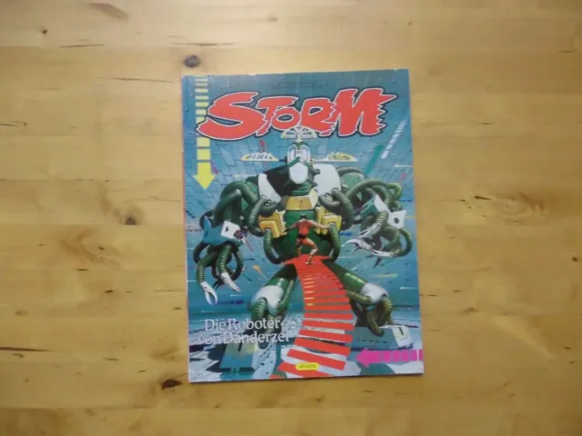 Comic aus Sammlung Ehapa Verlag 1990 Storm Band 18 Die Roboter von Danderzei