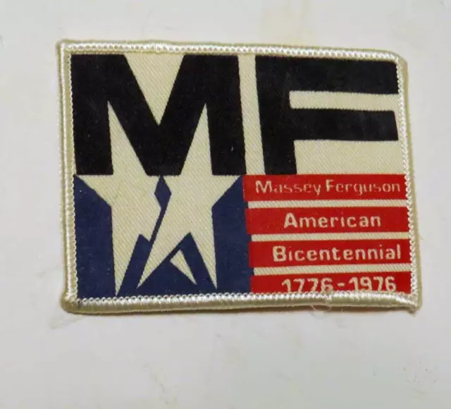 1776-1976 Massey Ferguson American Bicentennial, Mf Tractor-Equipment Patch